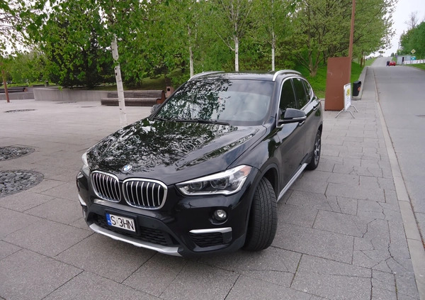 BMW X1 cena 89900 przebieg: 79293, rok produkcji 2017 z Katowice małe 56